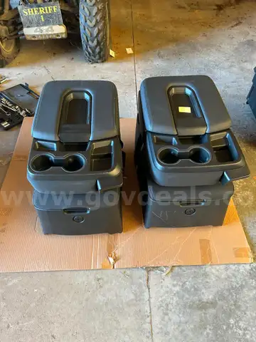 Two new Chevy Tahoe front bench seat consoles