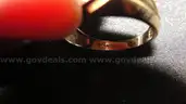 Mens Black Stone Ring