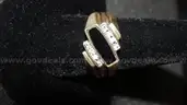 Mens Black Stone Ring