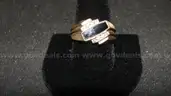 Mens Black Stone Ring