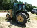 2002 JOHN DEERE 6410 4X4 TRACTOR WITH 2002 TIGER BOOM MOWER ATTACHMENT