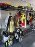 Wire Firefighting Turnout Racks
