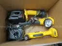 Assortment of Battery Powered Tools