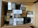 Boxes of Filters, Parts, &#x26; Manuals