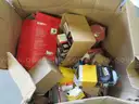 Boxes of Filters, Parts, &#x26; Manuals