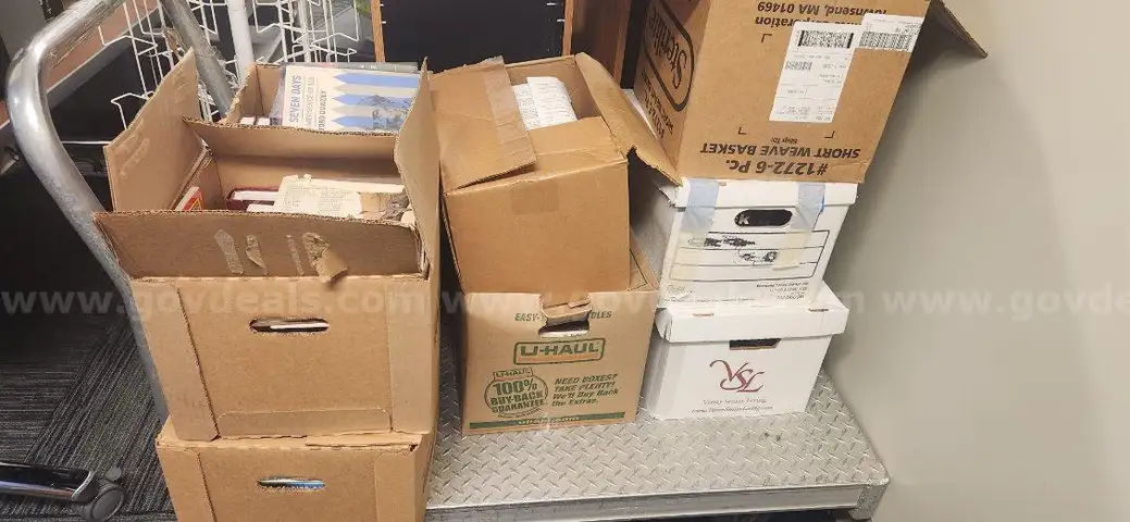 9 Boxes of Books