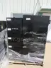 4-Black Vertical File Cabinets