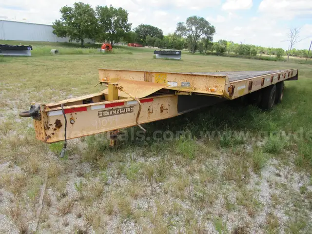 2001 Evaco Tiltbed Trailer