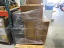 Pallet of Various Wood Shelving