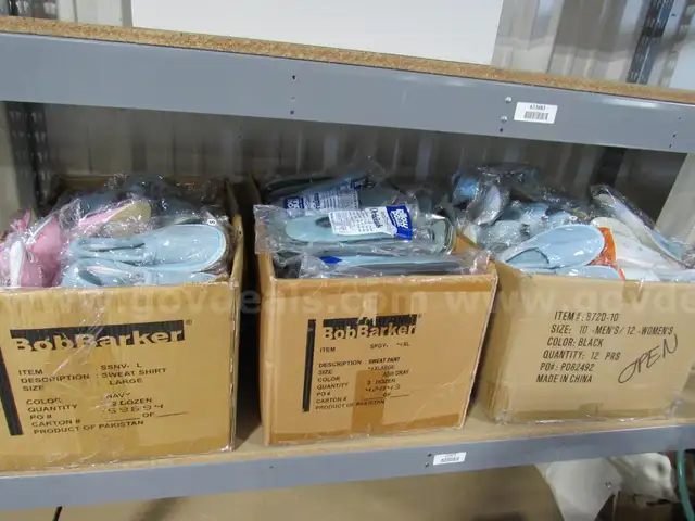 3 Boxes of Unused Slippers