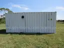 White 20&#x27; Transportation Container