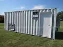 White 20&#x27; Transportation Container