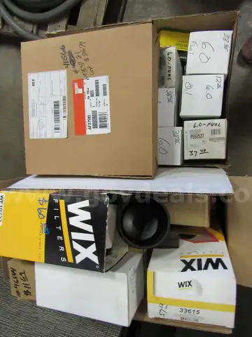 Boxes of Various Filters