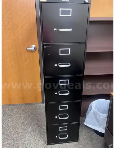 5 Drawer File Cabinet