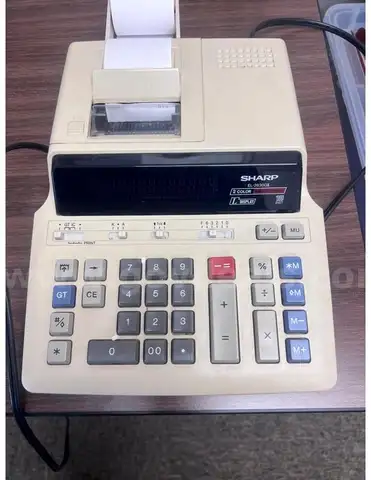 Sharp Adding Machine