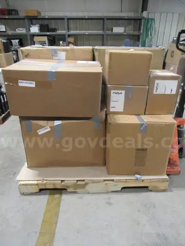 Pallet of Gas Masks &#x26; Accessories
