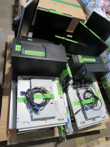 Pallet of Laptops, Monitors &#x26; Servers