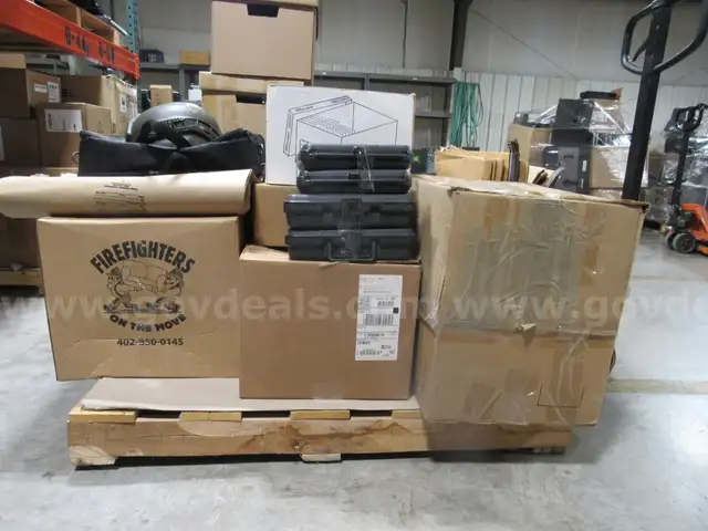 Pallet of Misc Police Equipment