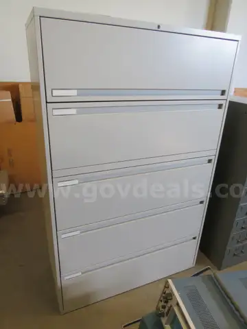 5 Drawer Lateral Filing Cabinet