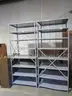 2-Grey Metal Racks