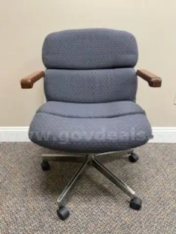 7-Dark Grey Office Chairs