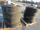 Set of 8  Continential Truck Tires w/Rimes