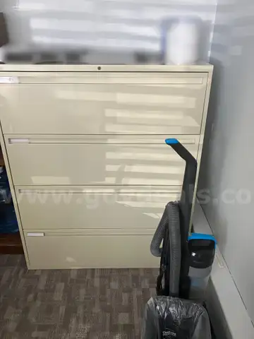 File Cabinet & Table