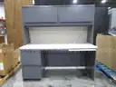 Desk or Workbench with Overhead (G)