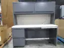 Desk or Workbench with Overhead (G)