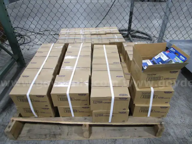 48 Boxes of P-touch Tape (L)