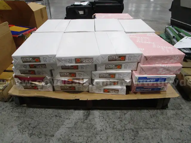 45 Reams of Cherry &#x26; Pink Paper (C)