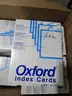 8 Packs of White Index Cards (J)