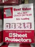 Sheet Protectors &#x26; Transparency Film (C)