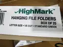 34 Boxes of Folders (B)