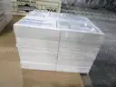 Blue &#x26; White Index Cards (L)