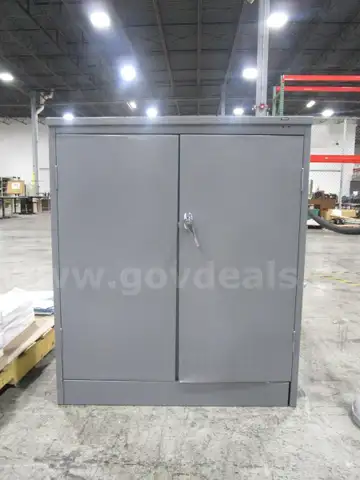Gray 2 Door Cabinet (G)