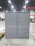 Gray 2 Door Cabinet (G)