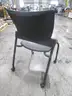 Black Chair on Wheels (H)