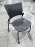 Black Chair on Wheels (H)