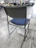 35 Blue Stackable Chairs (B)