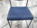 35 Blue Stackable Chairs (B)