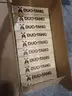4 Cases of Dark Blue Folders (G)