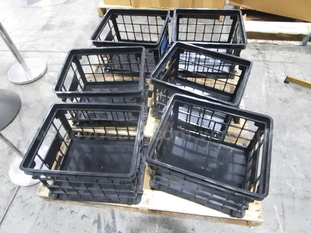 4 Black Crates (B)