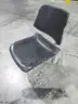 4 Black Stackable Chairs (A)