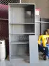 Gray Shelving Unit (J)