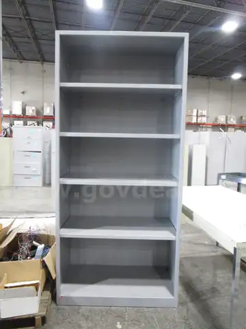 Gray Shelving Unit (I)