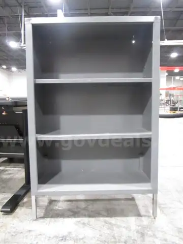 Gray Shelving Unit (D)