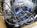 Scrap Monitor Stands and Cords (B)