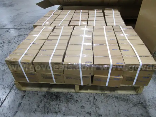 80 Boxes of P-touch Tape (G)