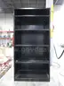 Black Shelving Unit (E)